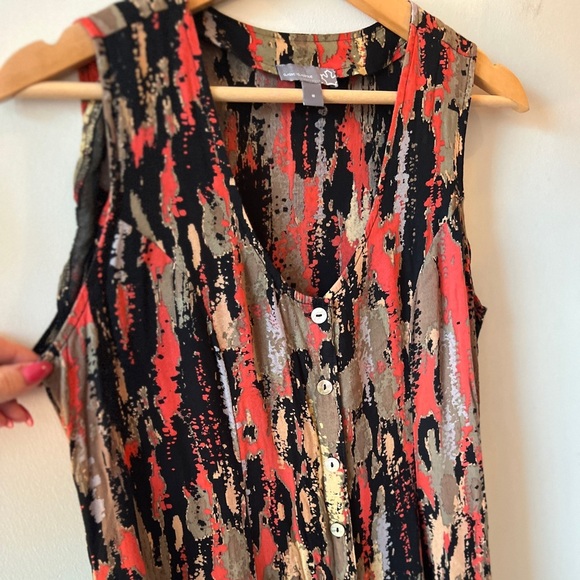 Sears Vintage Multicolour Dress Button Up M GUC - Picture 7 of 15